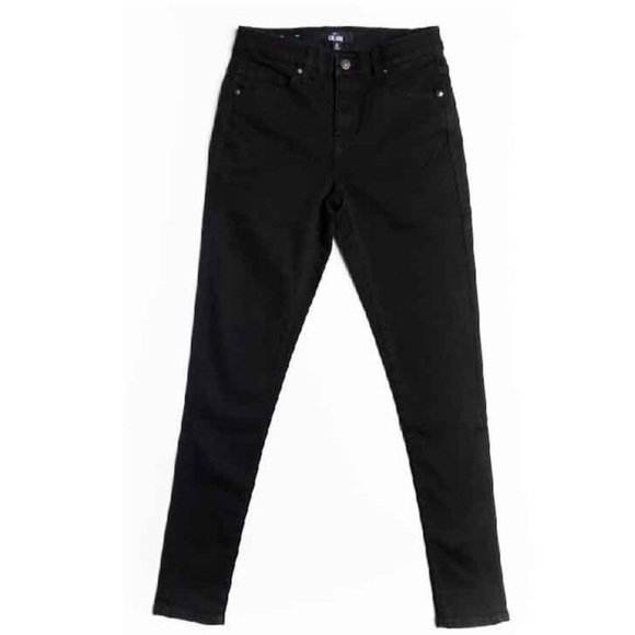 LULAROE SKINNY BLACK DENIM STRETCH JEANS - Picture 1 of 4